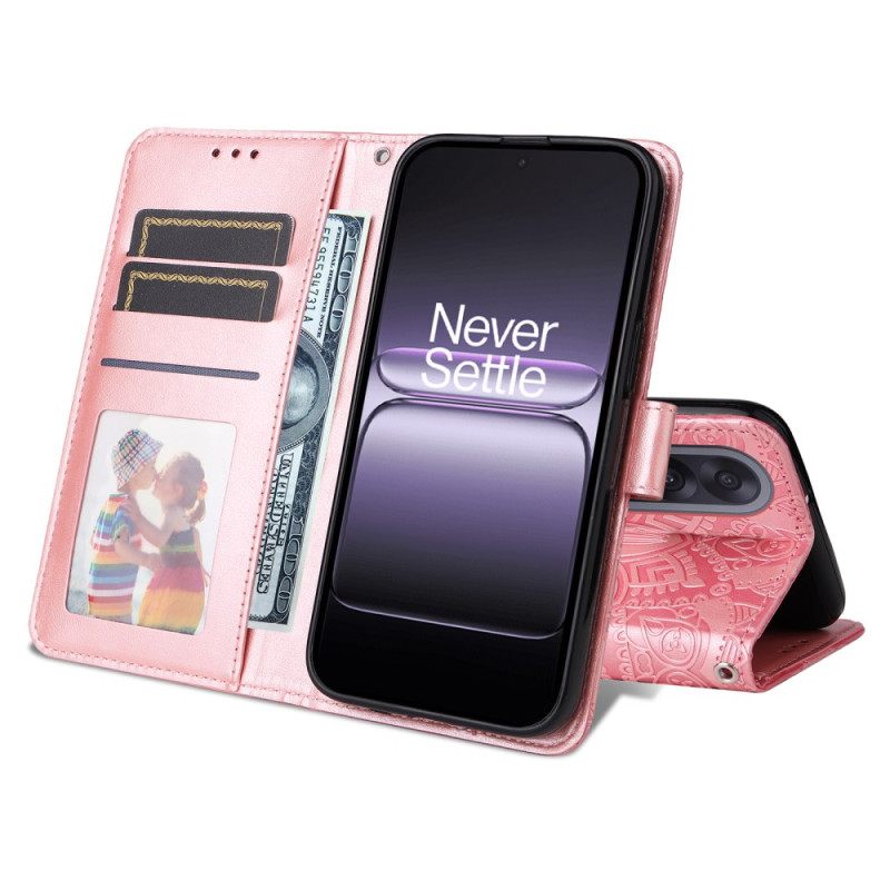 Leren Hoesje Voor Oneplus Nord 5 Mandala