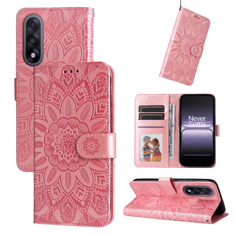 Leren Hoesje Voor Oneplus Nord 5 Mandala