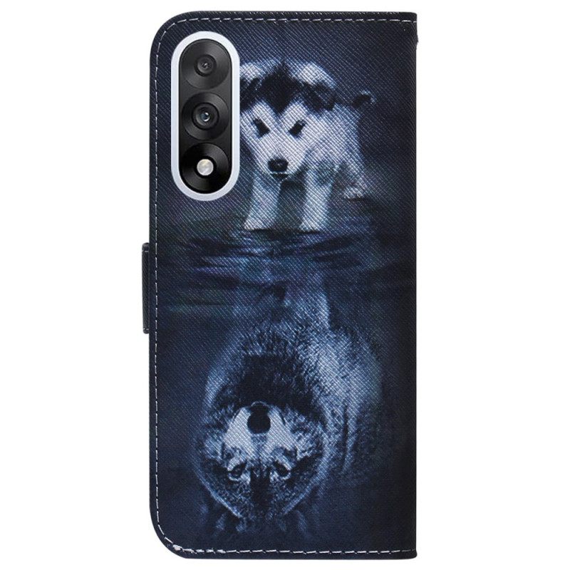 Leren Hoesje Voor Oneplus Nord 5 Puppydroom