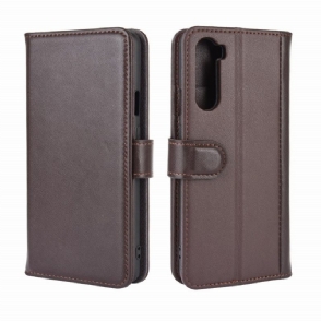 Folio-hoesje voor OnePlus Nord Premium Leer