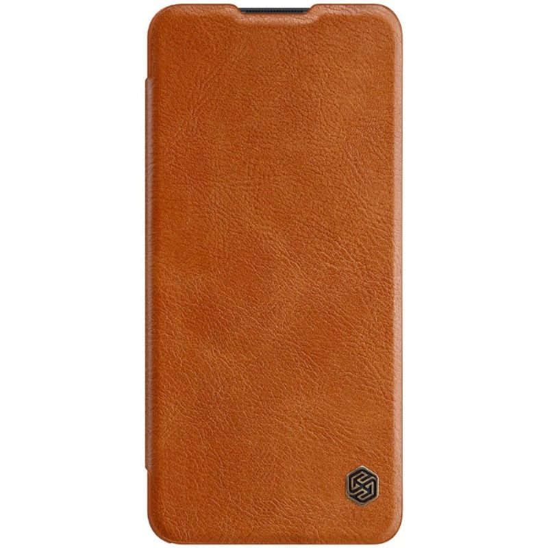 Folio-hoesje voor OnePlus Nord Qin Ledereffect - Havana