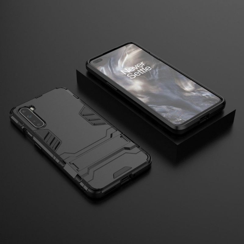 Hoesje voor OnePlus Nord Cool Guard Schokbestendig Met Geïntegreerde Standaard