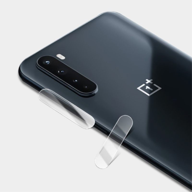 Telefoonhoesje voor OnePlus Nord Anti-fall Gehard Glas Voor Lens (3 Stuks)
