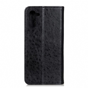 Telefoonhoesje voor OnePlus Nord Folio-hoesje Simone-kaarthouder Met Verouderd Leereffect