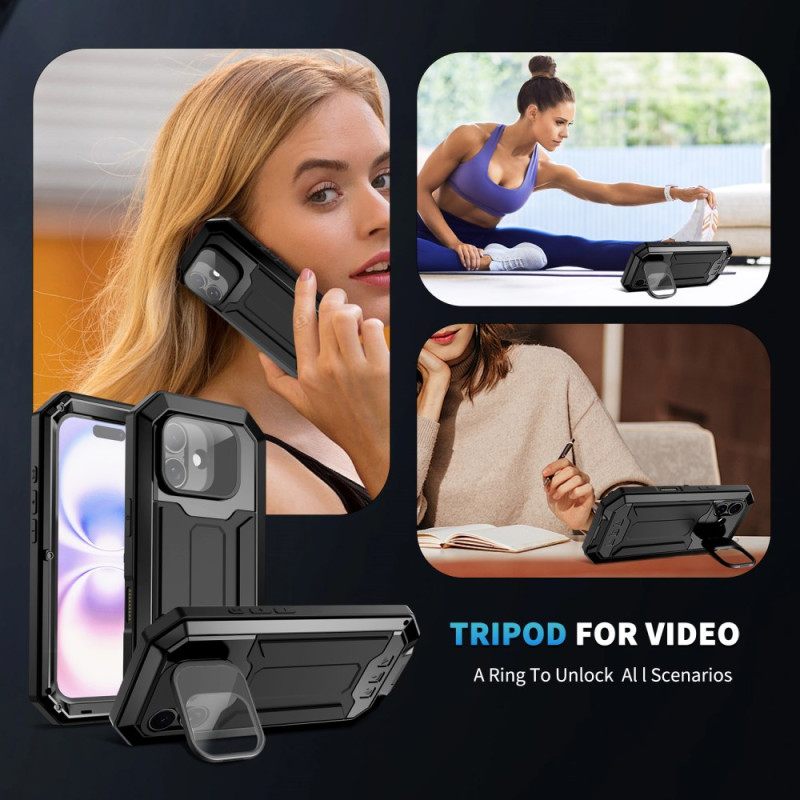 Case Hoesje iPhone 17 Telefoonhoesje R-just Ultraduurzaam