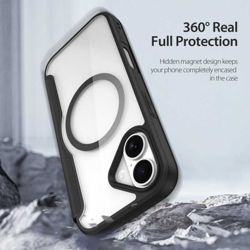 Folio-hoesje iPhone 17 Magsafe Skin X Pro Series Dux Ducis