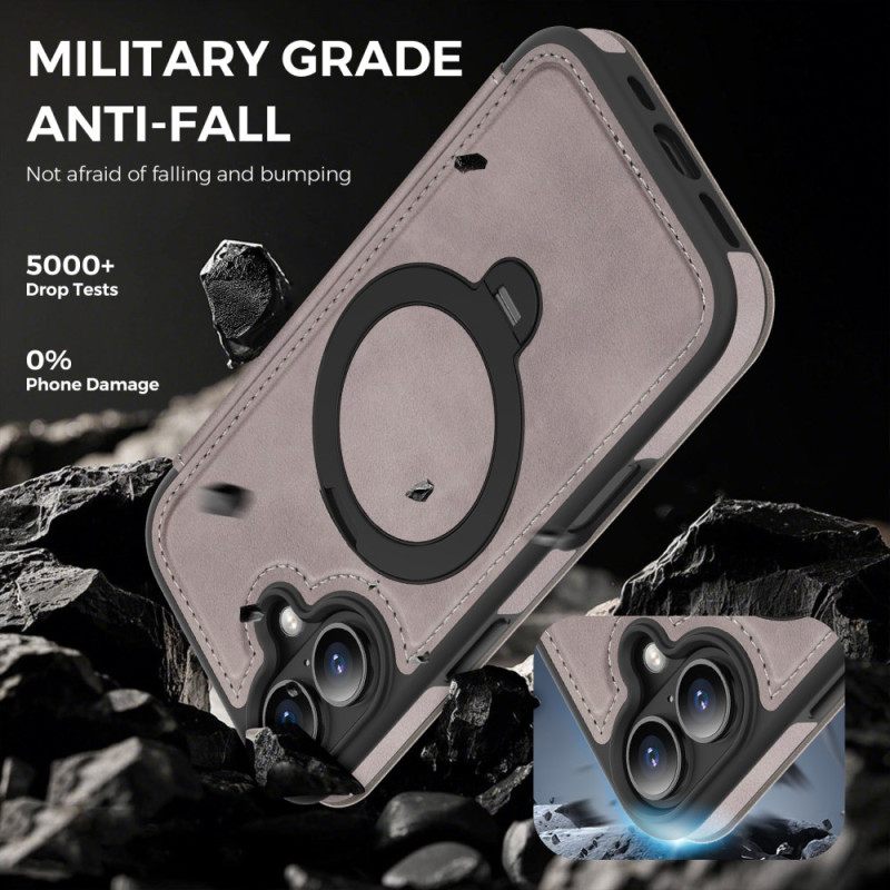Folio-hoesje iPhone 17 Telefoonhoesje Magsafe-geïntegreerde Rfid-blokkering
