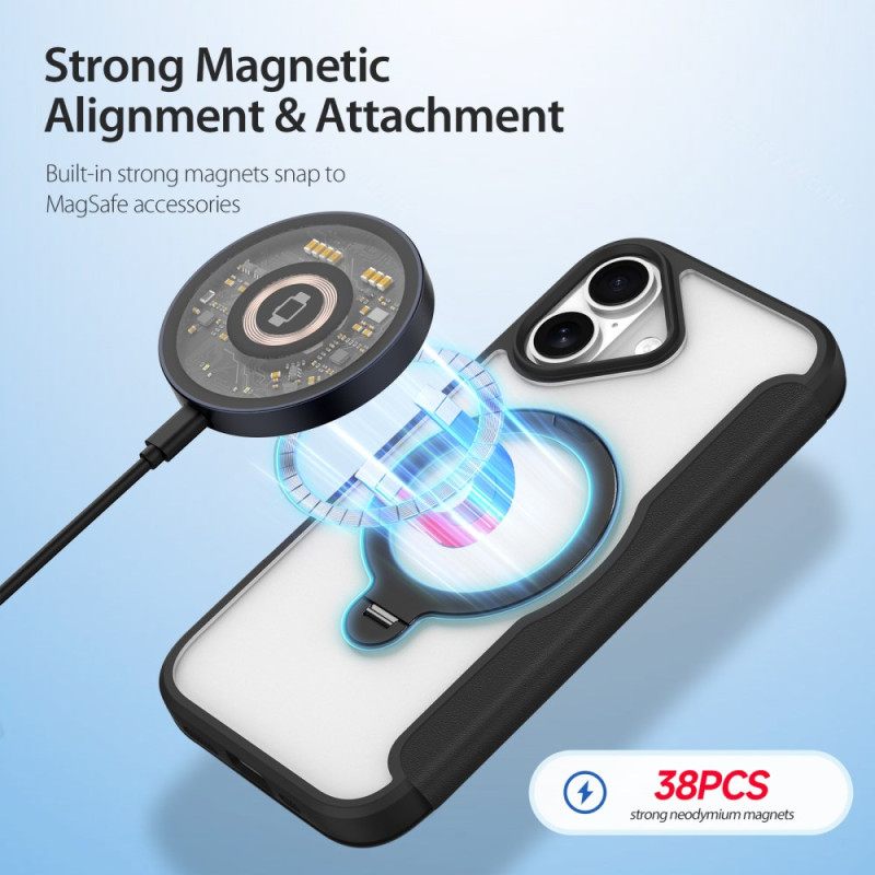 Folio-hoesje Voor iPhone 17 Magsafe Skin X Pro Series Met Dux Ducis Standaard