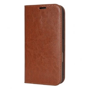 Folio-hoesje Voor iPhone 17 Pro Leer