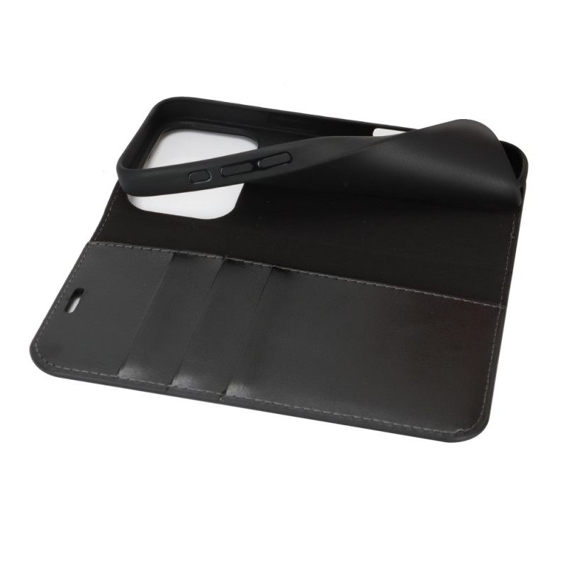 Folio-hoesje Voor iPhone 17 Pro Leer