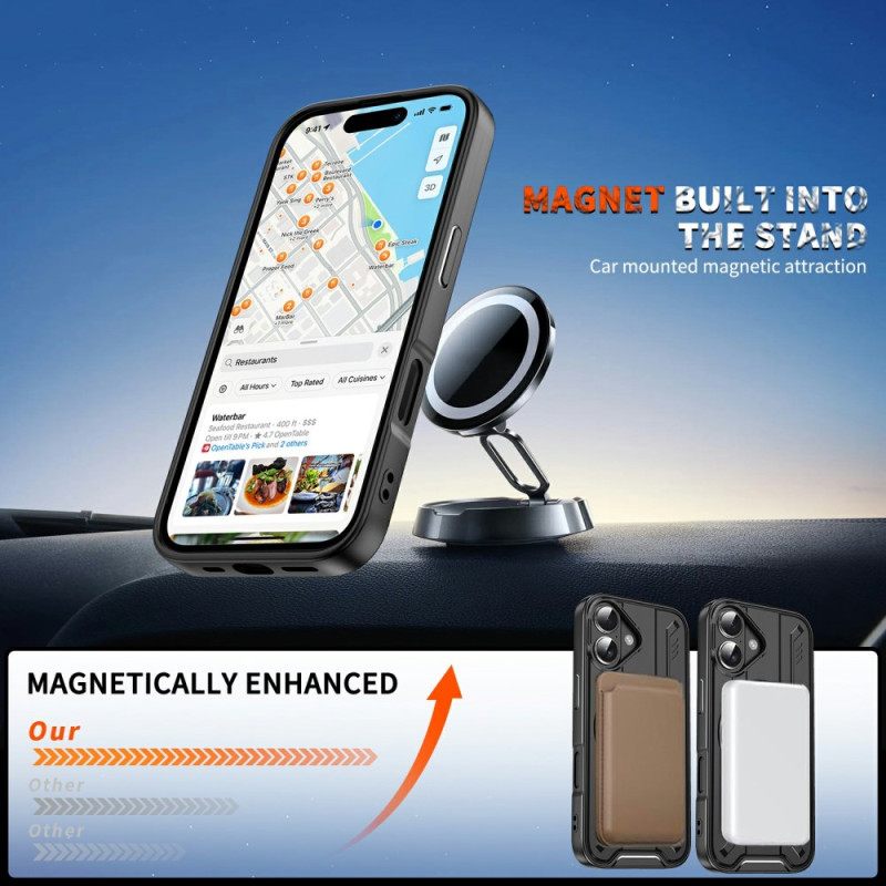 Hoesje iPhone 17 Draaibare Standaard En Magsafe-compatibiliteit