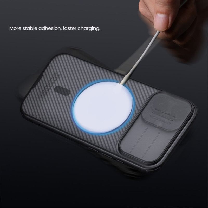 Hoesje iPhone 17 Magsafe Camshield Pro-serie Nillkin