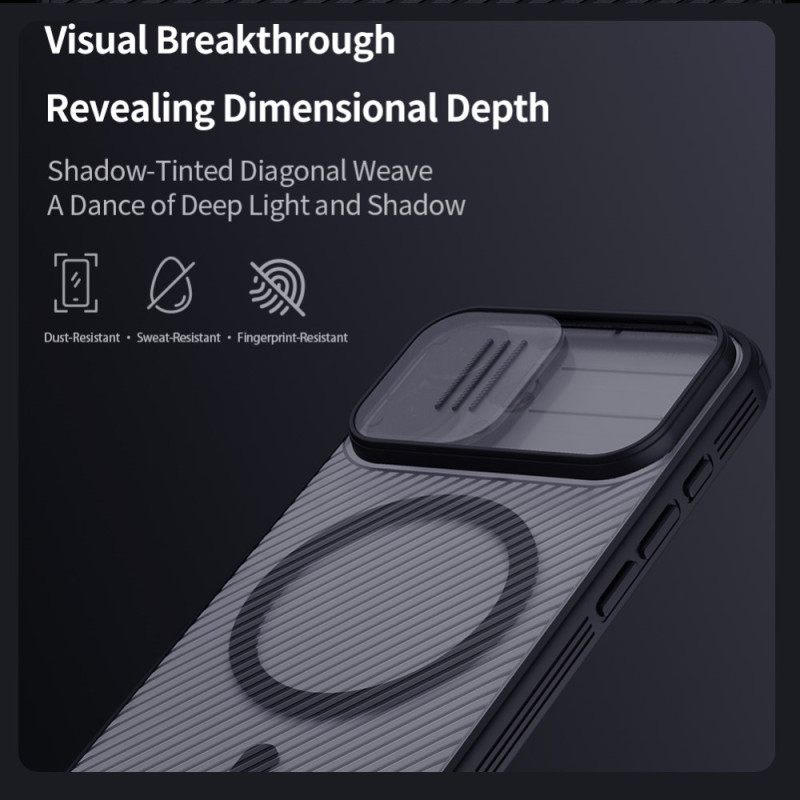 Hoesje iPhone 17 Magsafe Camshield Pro-serie Nillkin