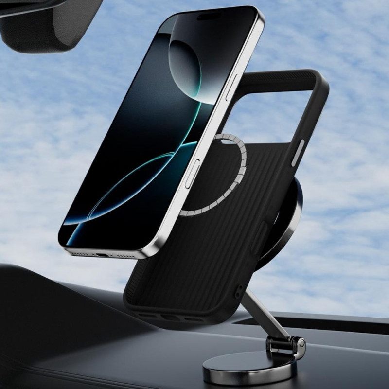 Hoesje iPhone 17 Magsafe Carbon Compatibel Abeel Bescherming Hoesje