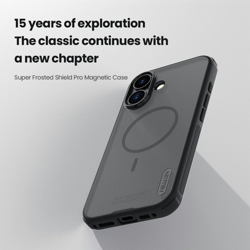 Hoesje iPhone 17 Magsafe Compatibel Met Frosted Shield Pro Nillkin