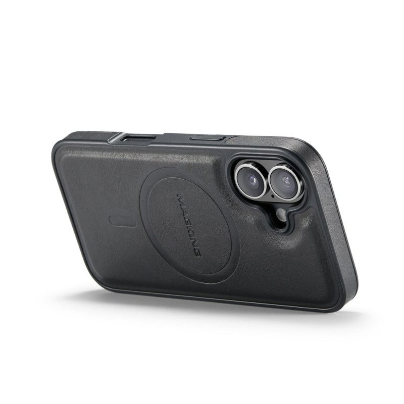 Hoesje iPhone 17 Magsafe Compatibel Met Premium Leerlook