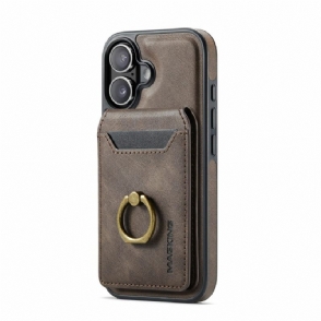 Hoesje iPhone 17 Magsafe Met Rfid-kaarthouder En Geïntegreerde Standaard