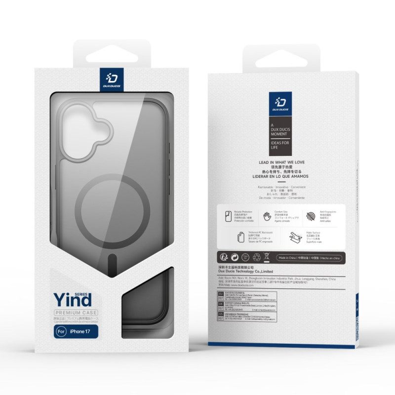 Hoesje iPhone 17 Magsafe Yind-serie Dux Ducis