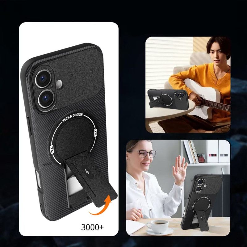 Hoesje iPhone 17 Ultra Duurzaam Met Ingebouwde Standaard Bescherming Hoesje