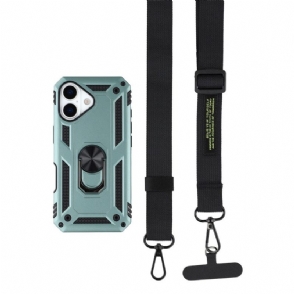 Hoesje Voor iPhone 17 Bescherming Van Militaire Kwaliteit Met Schouderriem