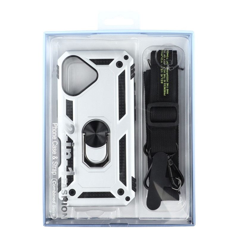 Hoesje Voor iPhone 17 Bescherming Van Militaire Kwaliteit Met Schouderriem