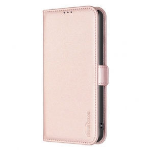 Leren Hoesje iPhone 17 Klassieke Binfen-kleur Bescherming Hoesje