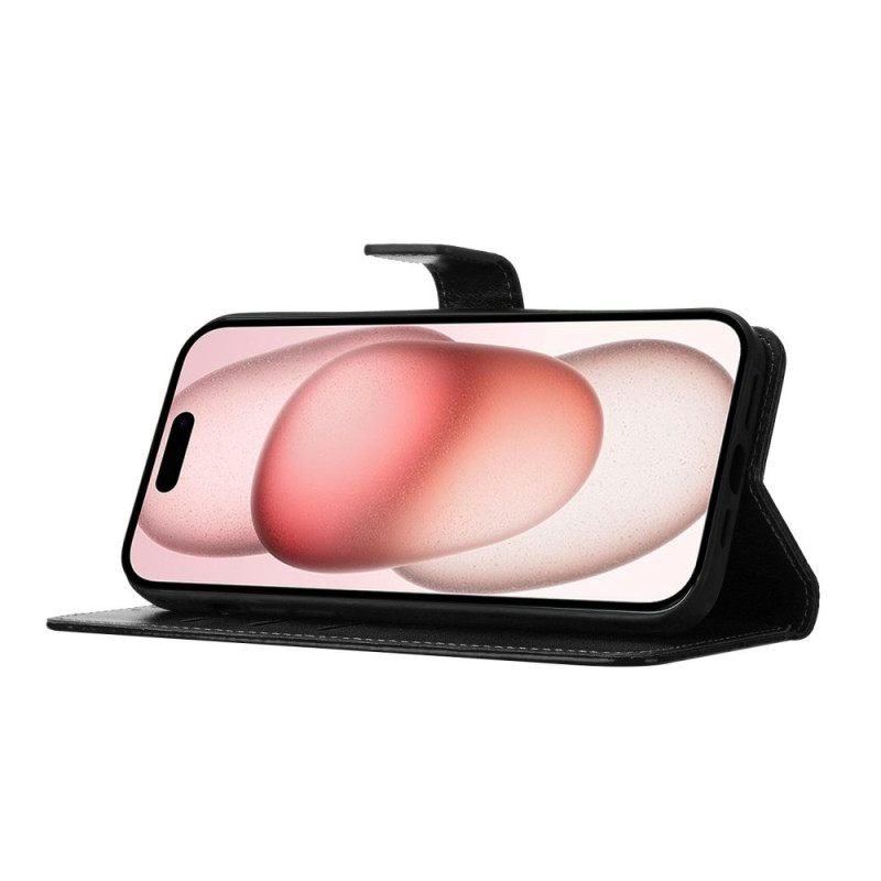 Leren Hoesje iPhone 17 Mandala Print Bescherming Hoesje