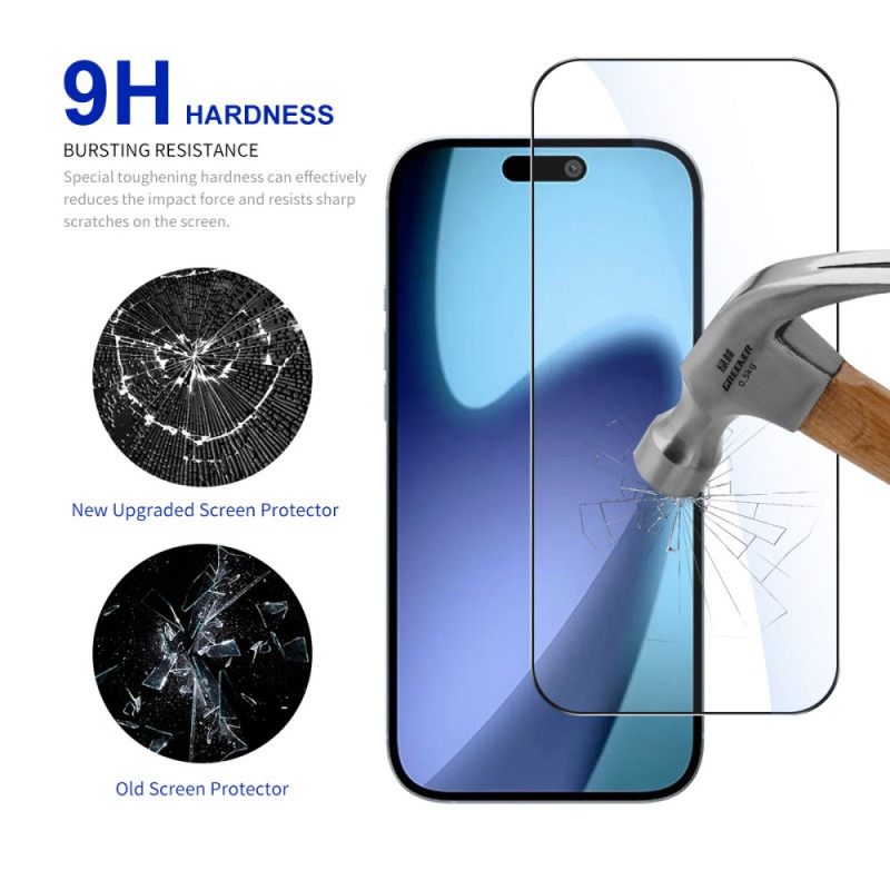 Volledige Dekking Schermbeschermer Van Gehard Glas Voor iPhone 17