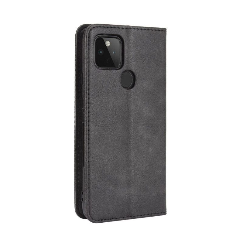 Case voor Google Pixel 4a 5G Leer In Cirénius-stijl
