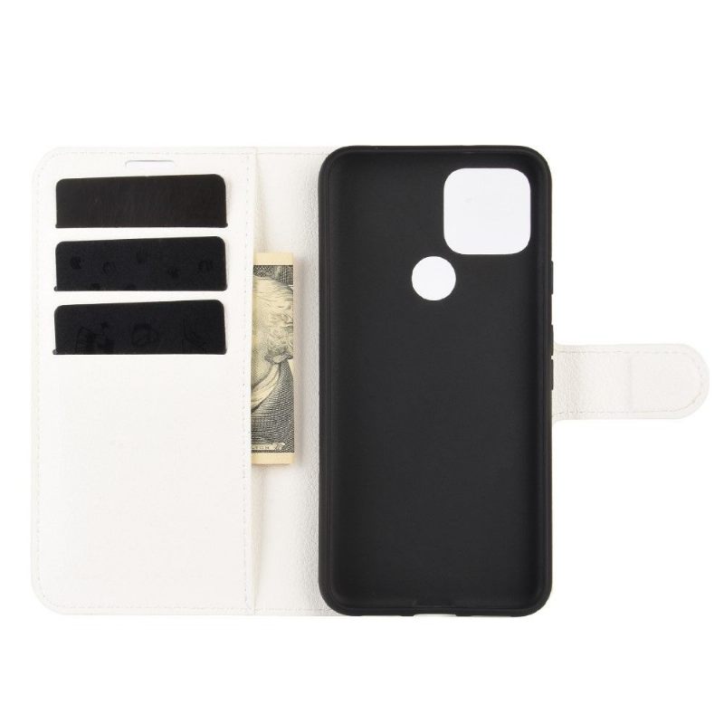 Folio-hoesje voor Google Pixel 4a 5G Portemonnee Leren Leerstijl
