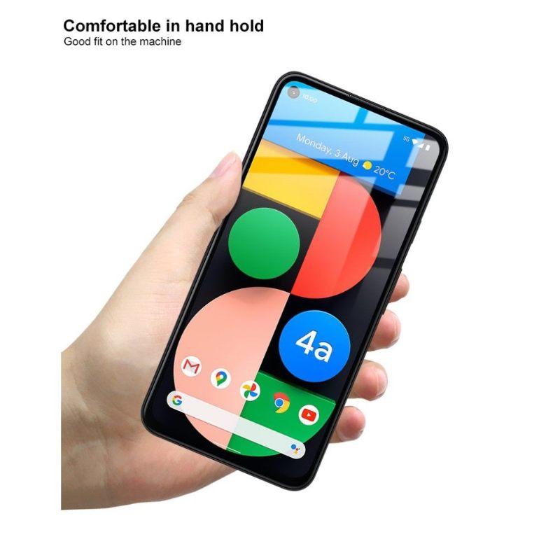 Google Pixel 4A 5G Schermbeschermer Van Gehard Glas Op Volledige Grootte