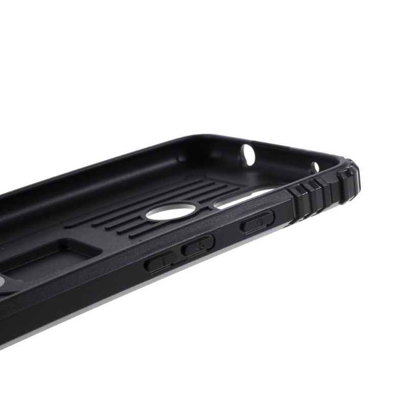 Hoesje voor Google Pixel 4a 5G Carbon Look Met Steunring