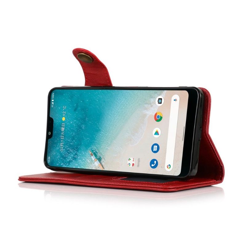 Leren Hoesje voor Google Pixel 4a 5G Bescherming Khazneh De Klassieker
