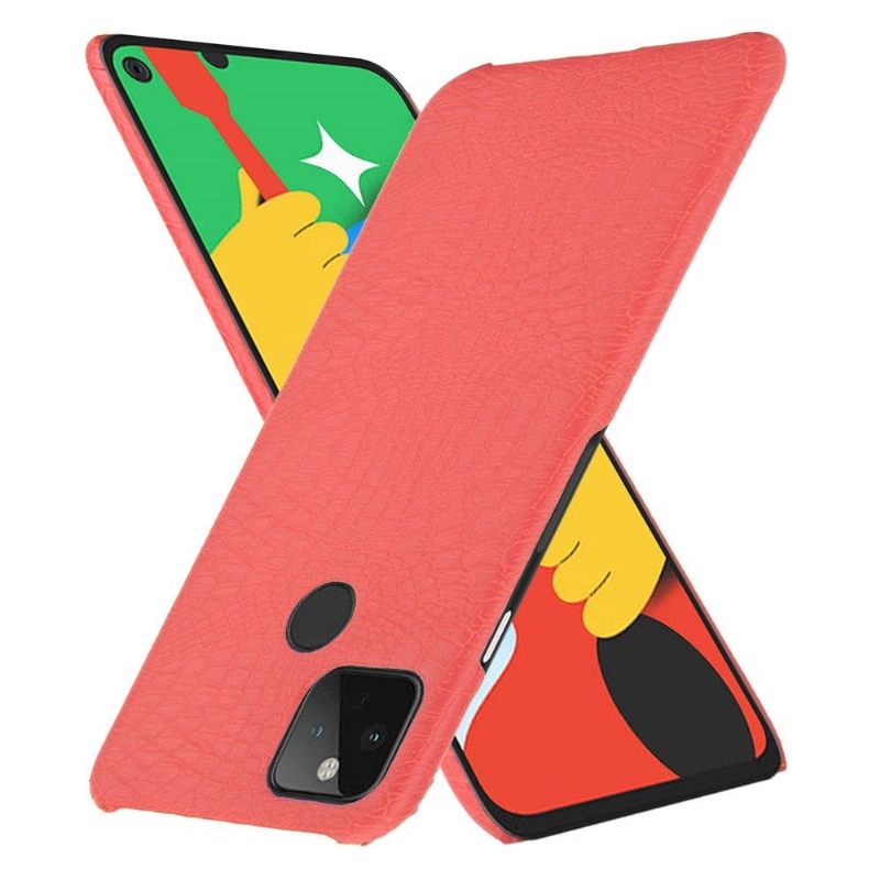 Telefoonhoesje voor Google Pixel 4a 5G Krokodil-effect