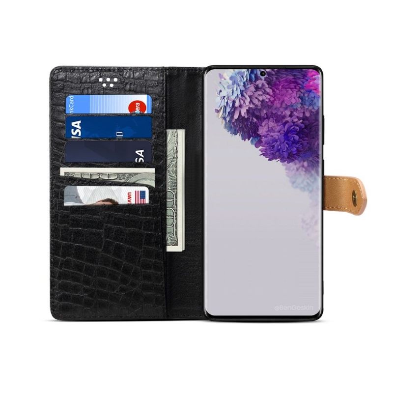 Case voor Samsung Galaxy S20 Imitatieleer Krokodil-effect