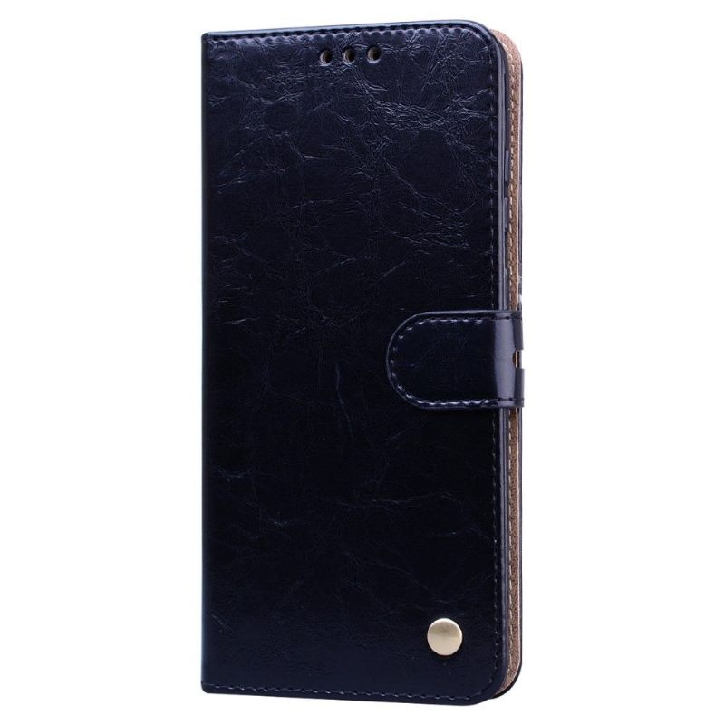 Cover voor Samsung Galaxy S20 Luxe Vintage Leereffect