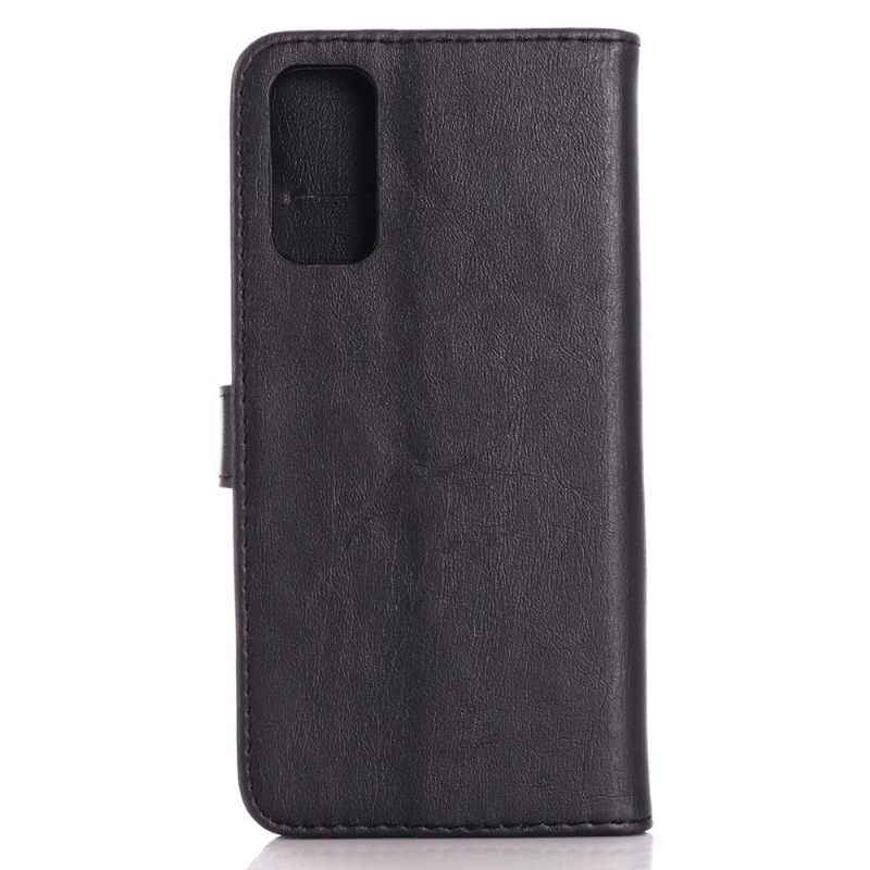 Folio-hoesje voor Samsung Galaxy S20 Anti-fall Augustine Kunstleer Retro Stijl