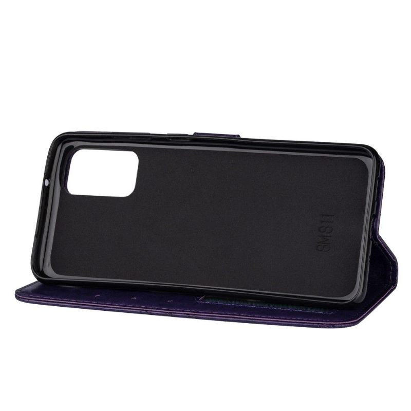 Folio-hoesje voor Samsung Galaxy S20 Met Ketting Mandala - Zwart