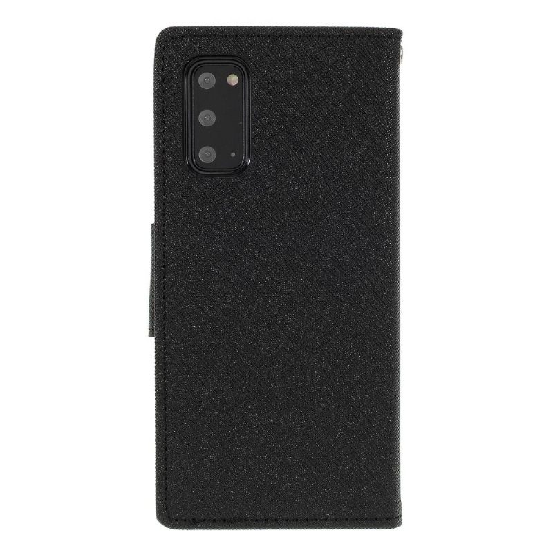 Folio-hoesje voor Samsung Galaxy S20 Portemonnee Leren Mercury Fancy