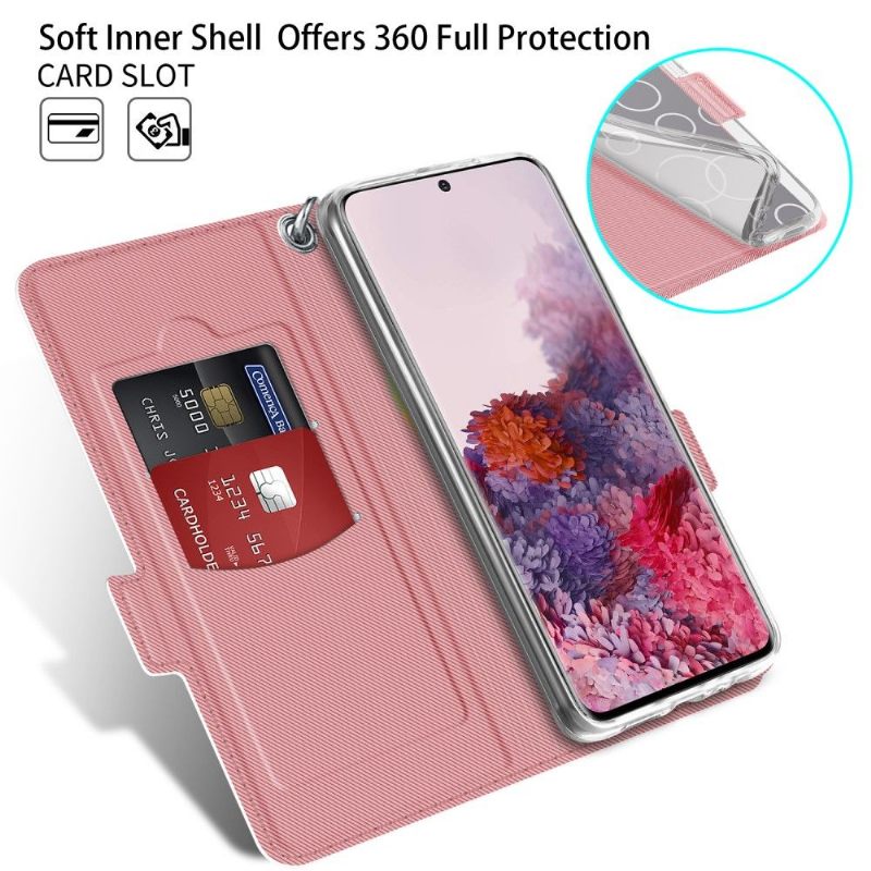 Folio-hoesje voor Samsung Galaxy S20 Victoria Stijl Leer