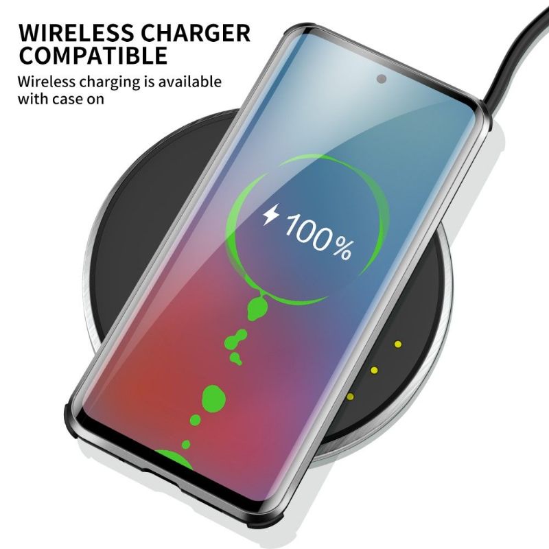 Hoesje voor Samsung Galaxy S20 Afneembaar Gehard Glas Met Privacyfilter