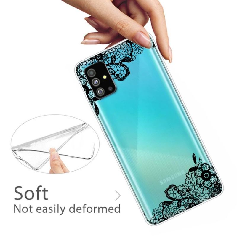 Hoesje voor Samsung Galaxy S20 Bloemenkant
