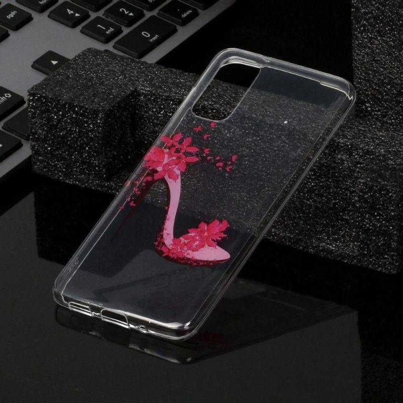 Hoesje voor Samsung Galaxy S20 Bloemrijke Hiel Siliconen