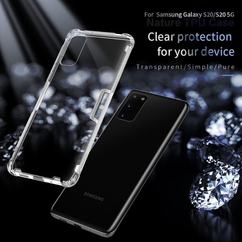 Hoesje voor Samsung Galaxy S20 Natuur Nillkin Versterkte Hoeken