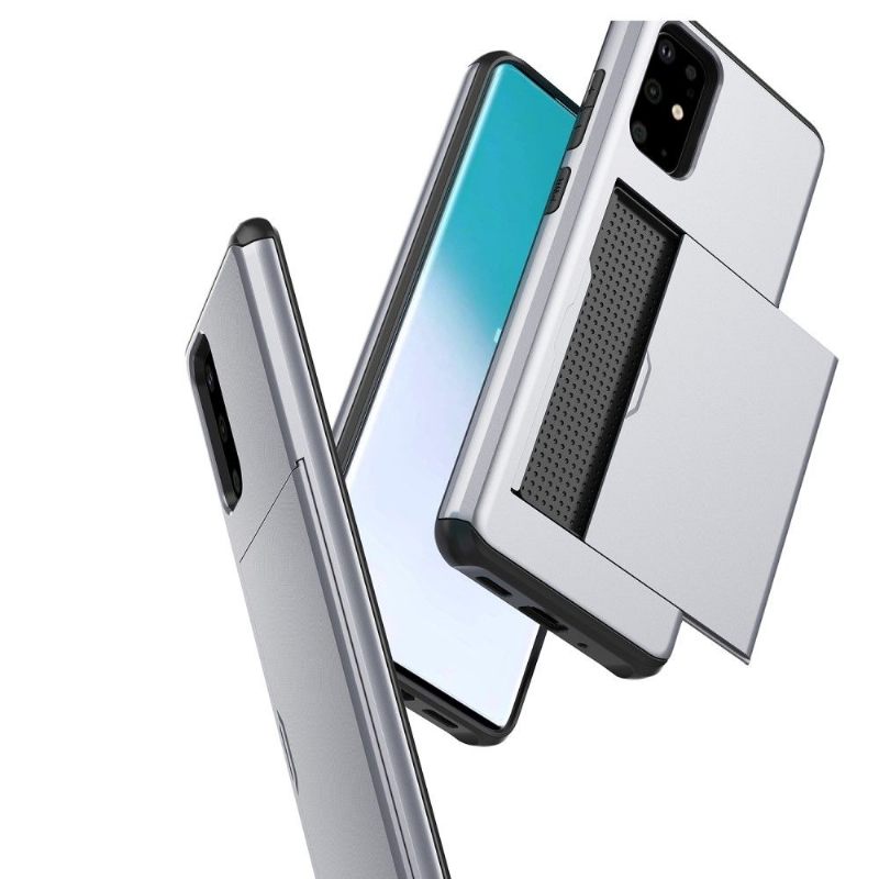 Telefoonhoesje voor Samsung Galaxy S20 Bescherming Locard-kaarthouder Met Mat Effect