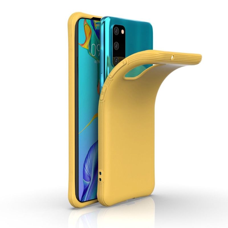 Telefoonhoesje voor Samsung Galaxy S20 Siliconenmat Versterkte Hoeken