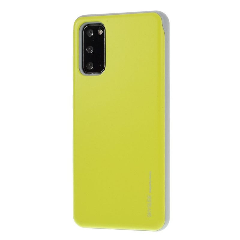 Telefoonhoesje voor Samsung Galaxy S20 Sky Series Hybride Kaarthouder
