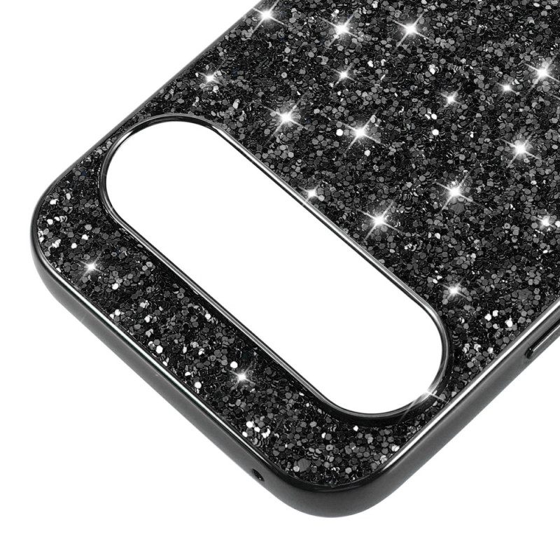 Case Hoesje Google Pixel 10 Pro Xl Telefoonhoesje Glitterafwerking
