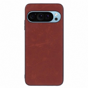 Case Hoesje Google Pixel 10 Pro Xl Telefoonhoesje Retro Lederlook