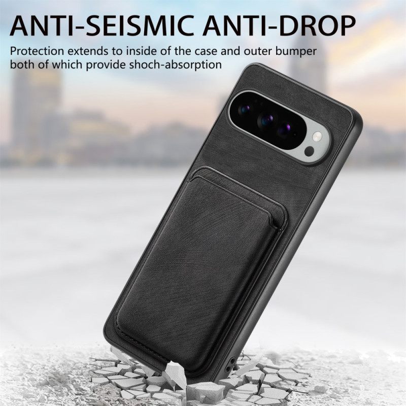 Cover Hoesje Google Pixel 10 Pro Xl Telefoonhoesje Magsafe-compatibele Afneembare Kaarthouder